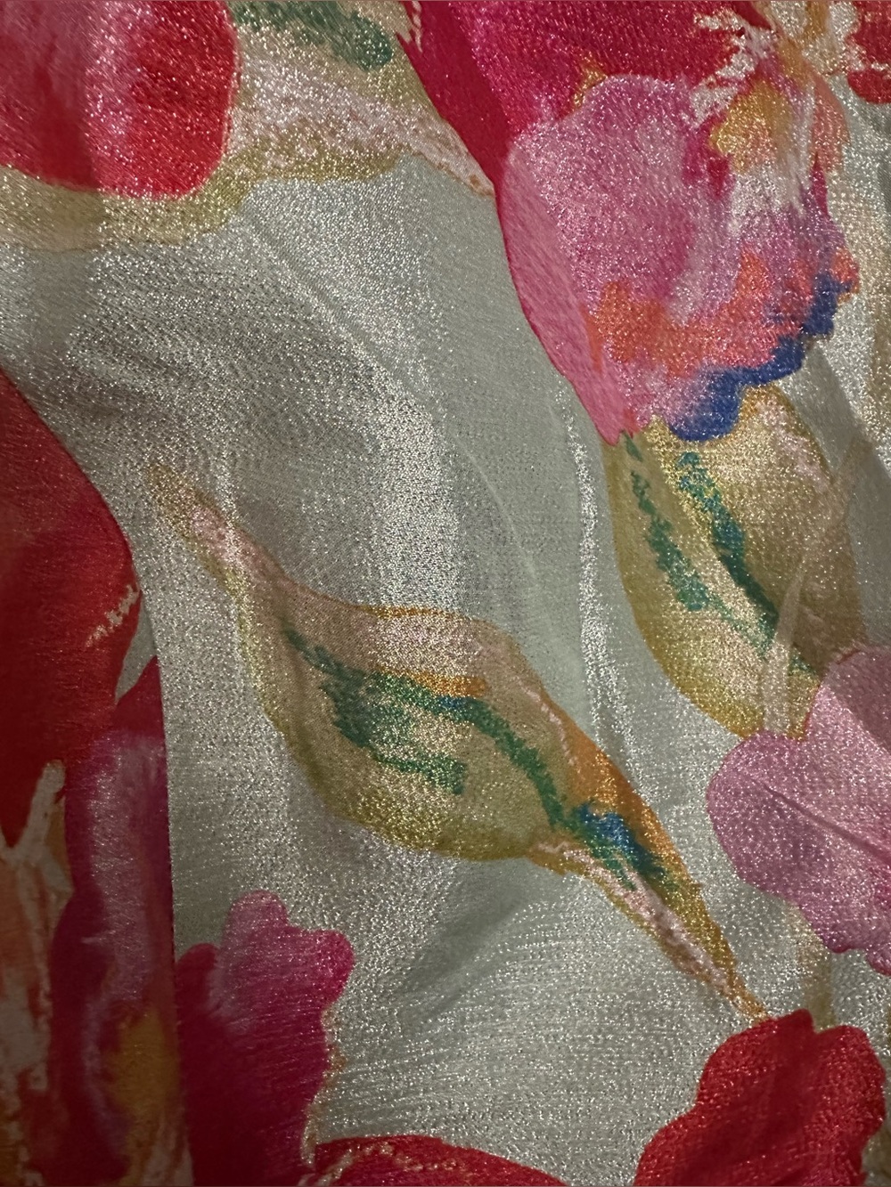 Hutch Anthropology Mini Dress in Coral, Pink and Mint Floral NWT XL - Picture 10 of 11